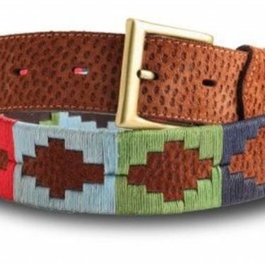 Capybara Leather Gaucho Belt