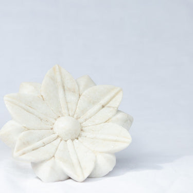 marble lotus flower plate