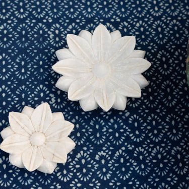 marble lotus flower plate