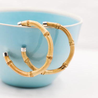 Bamboo earrings