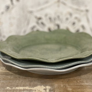Hand-Built Scallop Edge Crockery