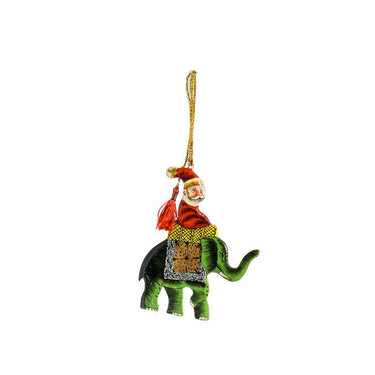 Hand-Painted Hanging Papier Mâché Christmas Decorations